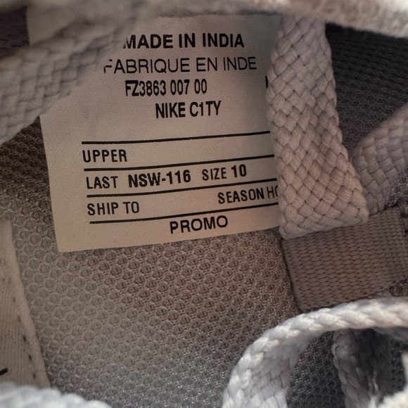 Nike Light Gray Athletic Shoes City Shoes main image 8